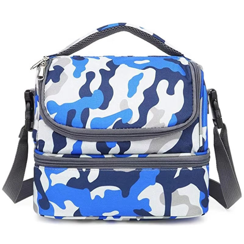 Kids Lunch Bag Double Cooler Insulated Lunch Bag