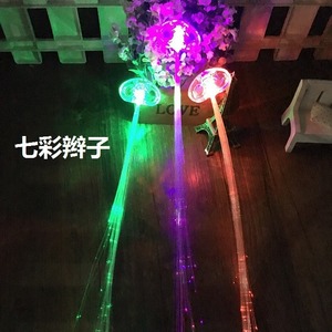 Tresses lumineuses colorées, pinces à cheveux lumineuses pour les fêtes d'anniversaire et les événements - Product Image 1