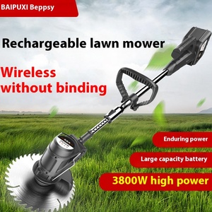 Bopsch 21V Small Household DIY Handheld Lawn Mower Multifunctional Industrial Grade Pruning Weeding Lithium Battery ODM-01 21V L - Product Image 3