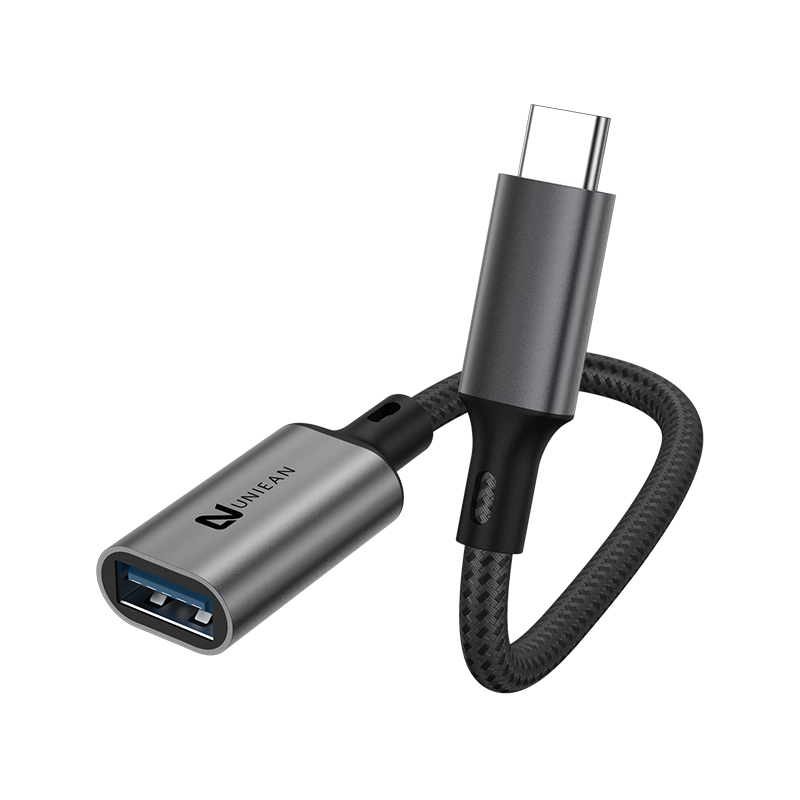 Convertitore adattatore USB tipo C maschio a USB femmina adattatore USB-C adattatore per trasferimento dati USB3.0 da 5Gbps per SSD del telefono cellulare