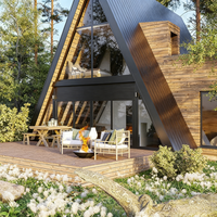 Maison conteneur portable, extensible et détachable en structure acier, avec panneaux sandwich en bois étanches, pour bureaux et hôtels