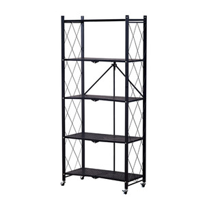 ชั้นวางของแบบพับได้สำหรับวางของเบ็ดเตล็ด หนังสือ และอุปกรณ์ครัว - Product Image 1