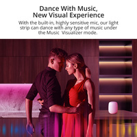 Lampu Strip LED Pintar SONOFF L2 dengan Pengontrol WIFI, Tahan Air, Dekorasi RGB, Lampu Latar, Lampu String Bercahaya