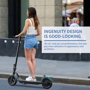Scooter Plegable K10 de 10 Pulgadas con Frenos de Disco de 25 km/h, Hermosos Faros y Potente Motor de 350w para Golf, a un Precio Altamente Competitivo - Product Image 2