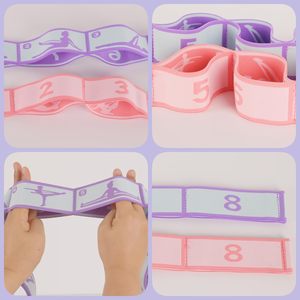 Correa de Yoga Elástica de 8 Lazos - <span class=keywords><strong>Banda</strong></span> de Estiramiento Ajustable - Product Image 3