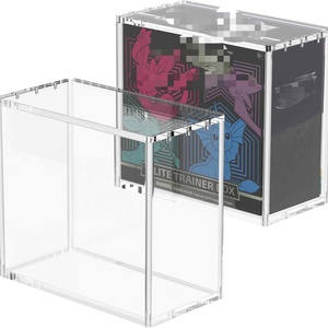 Transparent Acrylic ETB <b>Display</b> <b>Case</b> UV Protection Custom ETB Box Protector for TCG Card - Product Image 1