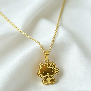 Collar <span class=keywords><strong>de</strong></span> Gato <span class=keywords><strong>de</strong></span> Dibujos Animados Chapado en Oro/Plata <span class=keywords><strong>de</strong></span> 18k Personalizado al por Mayor, Joyería <span class=keywords><strong>de</strong></span> Moda <span class=keywords><strong>para</strong></span> <span class=keywords><strong>Mujer</strong></span>, <span class=keywords><strong>Regalos</strong></span> <span class=keywords><strong>para</strong></span> Aniversarios y Fiestas - Product Image 6