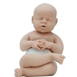 20 inch All Silicone Doll Baby Dolls Reborn Baby Realistic doll that can drink and pee