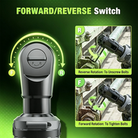 Juego de Llaves de Trinquete Eléctricas Inalámbricas de 3/8 Pulgadas y 10 mm con Batería Extendida de 12 V