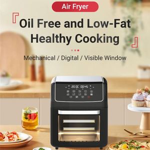 Friteuse à air chaud sans huile 2000W 12L haute température avec panier antiadhésif, four électrique pour frites, poulet, gâteaux, protection contre la surchauffe - Product Image 6