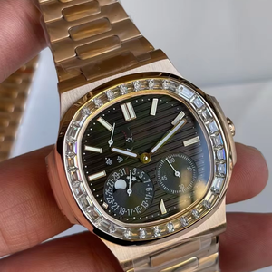 Relojes con Bisel, de Cuerda Automática, para Hombre y Mujer, Multifuncionales, Casuales, Deportivos - Product Image 1