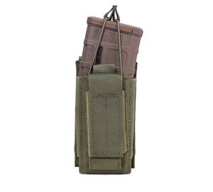 Sac de rangement tactique pour sports de plein air Pochettes de magazines à double lien simple Gilet de terrain Gilet suspendu Résistant à l'usure - Product Image 2