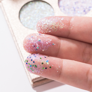 Beauty Glazed-paleta de sombra de ojos para chica, 4 colores, luz de luna, brillo, Perla luminosa, maquillaje de ojos de larga duración - Product Image 5