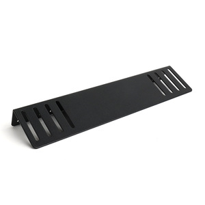 Soporte de Esquina en Forma de L para Cama, Acero Inoxidable Negro, Conector de Muebles de 90 Grados, Accesorio de Ferretería, Estilo Moderno y Sencillo, Duradero - Product Image 2