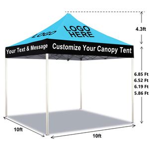 Carpas Plegables Personalizadas Resistentes al Viento para Exteriores, para Promociones Comerciales - Product Image 4