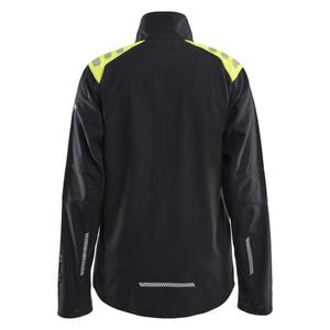 BLAKLADER - 407215129933XXXL Surchemise Inhérente Femme Noir/Jaune haute visibilité-CHEMISES DE TRAVAIL EAN 7330509902738 - Product Image 2