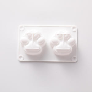 Moules en silicone en forme <span class=keywords><strong>de</strong></span> <span class=keywords><strong>patte</strong></span> <span class=keywords><strong>de</strong></span> <span class=keywords><strong>chat</strong></span>, antiadhésifs, <span class=keywords><strong>de</strong></span> qualité alimentaire, <span class=keywords><strong>emporte</strong></span>-pièces pour gâteaux, outils pour chocolat, moules roses - Product Image 5