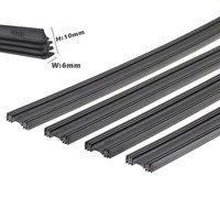 Bande de rechange pour essuie-glace sans armature en caoutchouc naturel de haute qualité de 6 mm pour Sportage X-Trail Taille 14/32