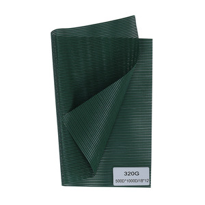 100% <span class=keywords><strong>Polyester</strong></span> Dệt Kim Đồng Bằng Nhiều Lớp Warp 240G 270G Trọng Lượng Nhẹ NFPA Vải Lưới Màu Vàng 6T Vải Tráng PVC Vải Tarp Vải - Product Image 5