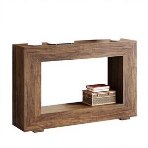 Table <span class=keywords><strong>console</strong></span> moderne <span class=keywords><strong>convertible</strong></span> américaine de 47 pouces pour entrée et salon avec rangement - Product Image 2