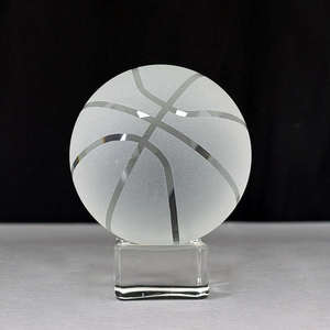 Nouveau basket-ball en verre cristal optique avec MH-Q0143 d'événements sportifs de base - Product Image 6