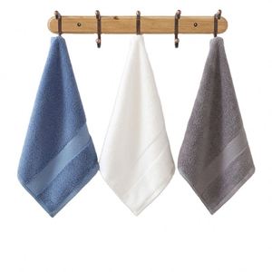 Serviettes de toilette carrées en coton 100% pour adultes, douces et absorbantes, pour le visage et le bain, usage domestique, vente en gros - Product Image 1