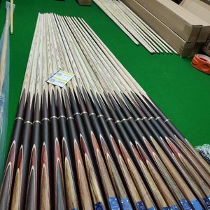 Taco de billar Blue Square de arce con mango de ébano, duradero, para el juego de snooker - Product Image 1