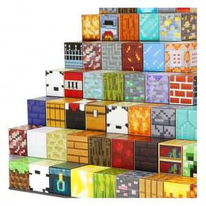 Bloques de Construcción Magnéticos TOYSRUNNER MC25129, Bloques de Plástico Educativos STEM, Piezas de Aprendizaje Sensoriales - Product Image 4