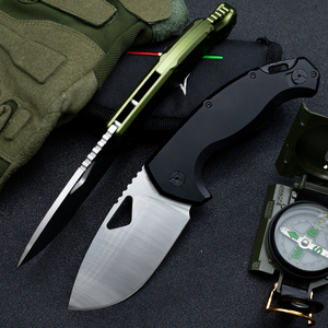 Tùy Chỉnh OEM Ngoài Trời Pocket Gấp Cắm Trại Dao Cho Sự Sống Còn Edc Tiện Ích Da Nhôm Xử Lý 5cr Lưỡi Hoàn Hảo - Product Image 4