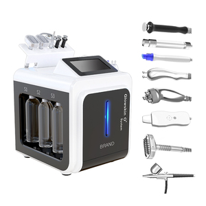 5MHZ Diamond dermabrasion Professional face management handle 10 in 1 Hydra Skin Care Facial <b>Machine</b> - Product Image 5