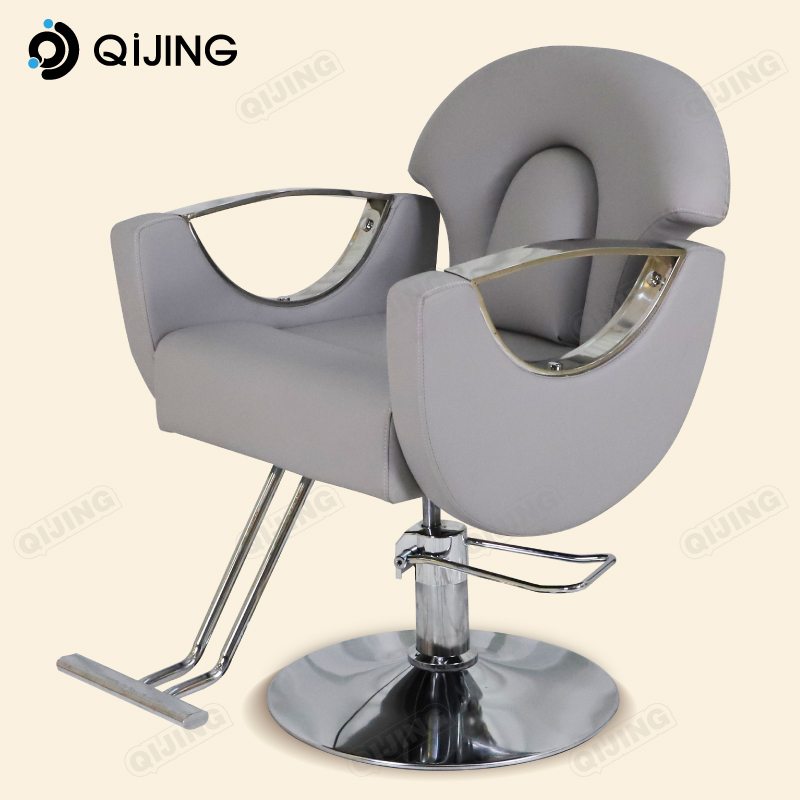 Used Barber Chairs Durable Height Adjustable Modern Design