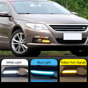 Feu <span class=keywords><strong>de</strong></span> voiture pour VW <span class=keywords><strong>PASSAT</strong></span>, phare LED DRL avec couvercle <span class=keywords><strong>de</strong></span> phare antibrouillard, pour véhicule, <span class=keywords><strong>CC</strong></span> 2009 2010 2011 2012 2013 - Product Image 6