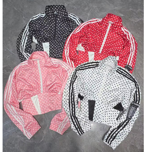 Chaqueta Bomber Impermeable para Mujer, Estilo Casual, Cintura Elástica con Cordón, Cuello Alto, Corte Recortado, para Primavera - Product Image 1