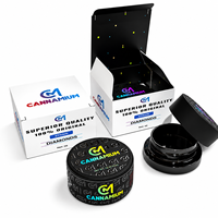 Scatola per Finestra con Vasetti Piccoli 5ml 7ml 9ml, Contenitore Rigido Premium per Concentrati, Confezione Regalo Personalizzata con Magnete, Goffratura 3.5g