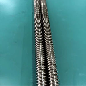 ट्रापेज़ोइडल थ्रेड लीड स्क्रू | tr20x4 स्टेनलेस स्टील | अनुकूलित लंबाई - Product Image 1