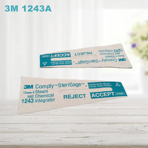 การ์ดวัดประสิทธิภาพการฆ่าเชื้อด้วยไอน้ำ 3M รุ่น 1243A ประเภท 5 แบบ Crawler Card บรรจุ 500 ชิ้น สีขาว ทำจาก PVC สำหรับอุปกรณ์การแพทย์ - Product Image 4