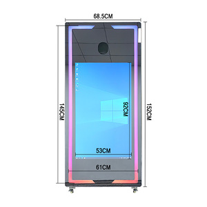 Cabina Fotografica a Specchio con Schermo Touch, Photobooth Magico con Fotocamera e Stampante per Matrimoni e Feste - Product Image 4
