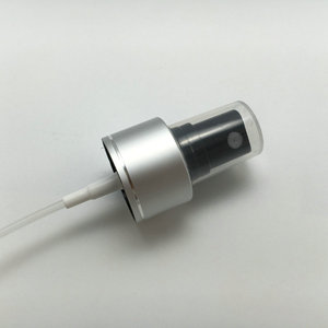 Vendita calda mezza copertura argento brillante <span class=keywords><strong>Spray</strong></span> 20 24 28mm fabbrica cinese nebulizzatore in alluminio - Product Image 2