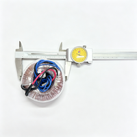 Transformateur toroïdal à faible EMI 45-0-45V 50-0-50V 1000VA avec enroulement en cuivre ou en aluminium pour systèmes d'alimentation d'amplificateurs audio