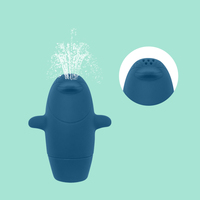 Baignoires douche de bébé en silicone sans Bpa jouets dessin animé animal bébé pingouin jouet de bain écologique de pulvérisation d'eau pour les enfants
