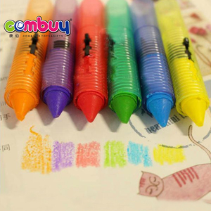 Scuola <span class=keywords><strong>disegno</strong></span> bambini 6 colori arte pittura grande penna pastello set - Product Image 4
