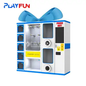 Playfun 유원지 관리 체계 추첨 표 허브 오두막 셀프서비스 자동적인 현상 상점 교환 radeem 기계