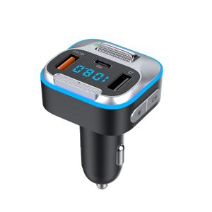 Agetunr T73 <span class=keywords><strong>Adaptateur</strong></span> <span class=keywords><strong>Bluetooth</strong></span> pour voiture, Type-C PD + QC3.0 Chargeur USB rapide, récepteur mains libres et audio Hi Fi Bass Support U Disk - Product Image 4