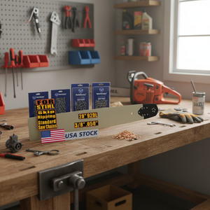 Barra Guida Solida Pro 28 pollici 3/8 .050 92DL con Catena per Sega a Strappo Standard per MS360 MS361 MS362 MS38 D0100HEKI5Y - Product Image 3