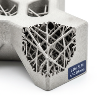 Impression 3D personnalisée, service d'impression 3D en métal SLM, pièces en acier inoxydable 316L