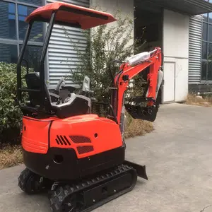 cheap china Construction Use 1.5 ton Mini Bagger with attachments Earthmoving Machinery Excavator 1.5t mini excavator