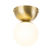 Mini lustre LED en fer de style ferme, luminaire de plafond, allée, chambre à coucher, balcon, chevet, montage en surface, blanc froid, petit luminaire mural commercial