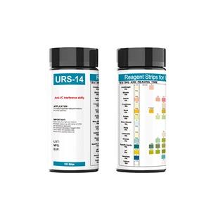 Kit de <span class=keywords><strong>test</strong></span> urinaire clinique à 14 paramètres, <span class=keywords><strong>test</strong></span> urinaire de <span class=keywords><strong>routine</strong></span> URS-14, certifié CE/ISO, personnalisable, manuel, en plastique - Product Image 5