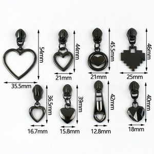 Meetee 5 # Mix Nylon <span class=keywords><strong>Zip</strong></span> Sliders Décoration de haute qualité Extracteur de <span class=keywords><strong>fermeture</strong></span> à glissière Remplaçable Zips Tête Bagage <span class=keywords><strong>Fermeture</strong></span> à glissière <span class=keywords><strong>Curseur</strong></span> - Product Image 2