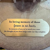 Cadeaux commémoratifs personnalisés, plaque de jardin commémorative, plaque en souvenir